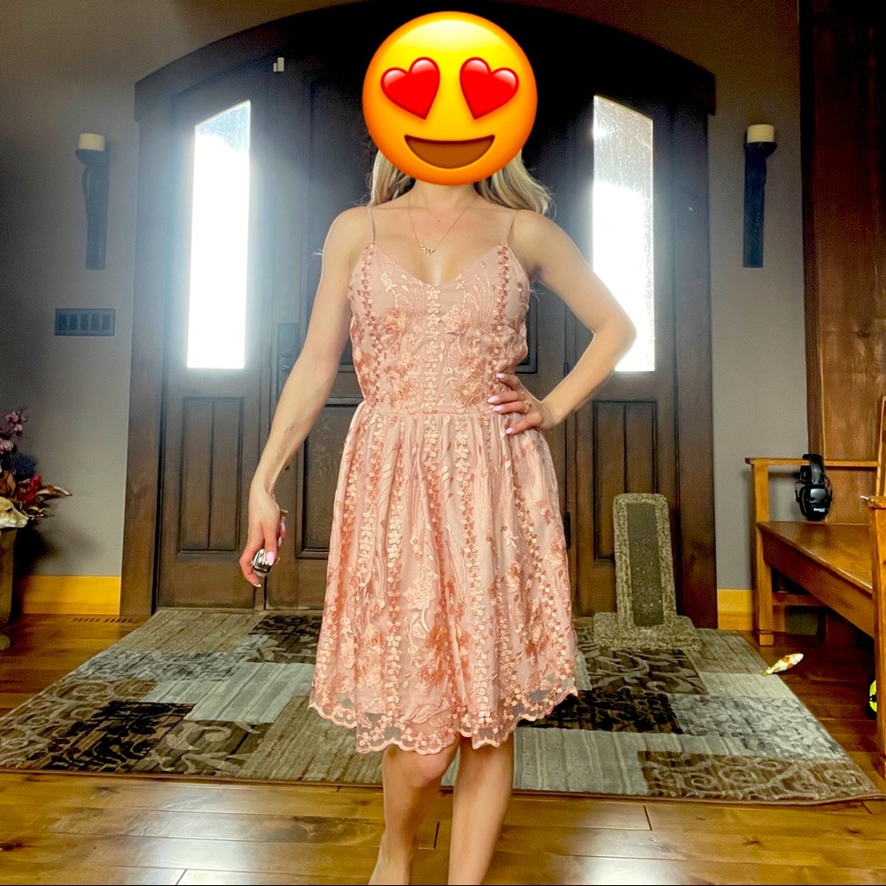 TwoSisters Pink Dress XS (US 2)